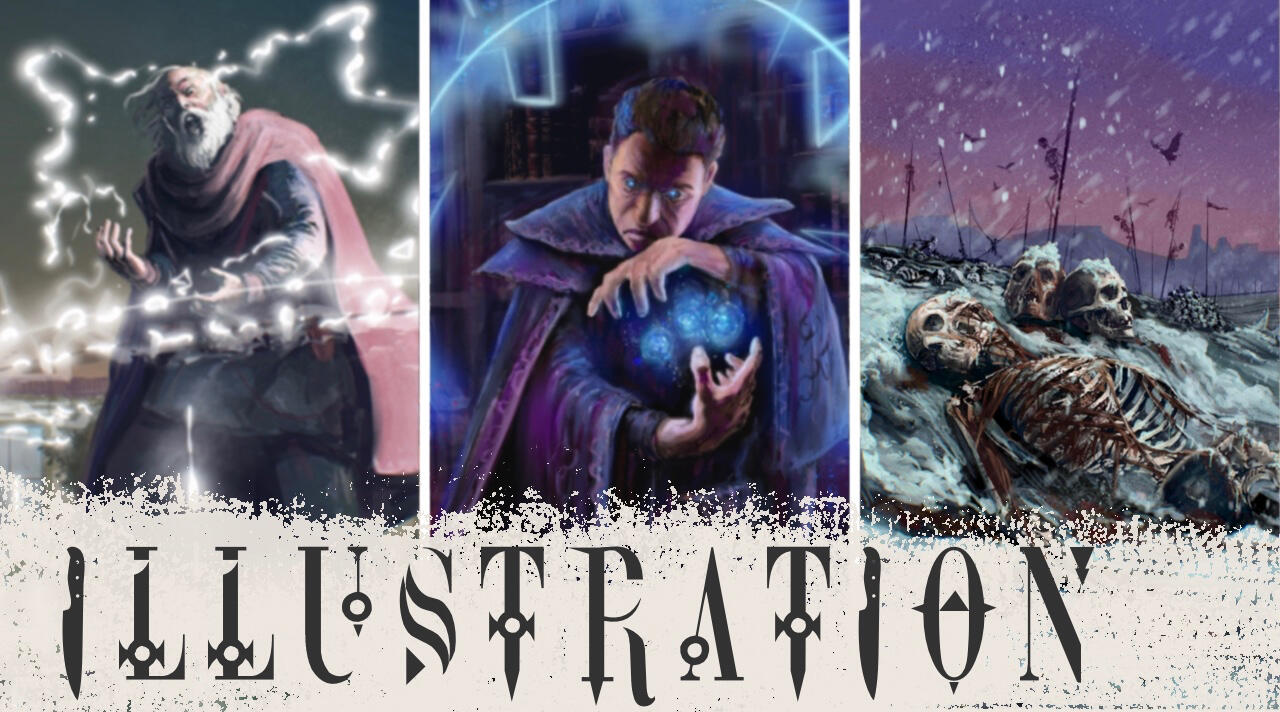 The Illustration work of Carl McRaven