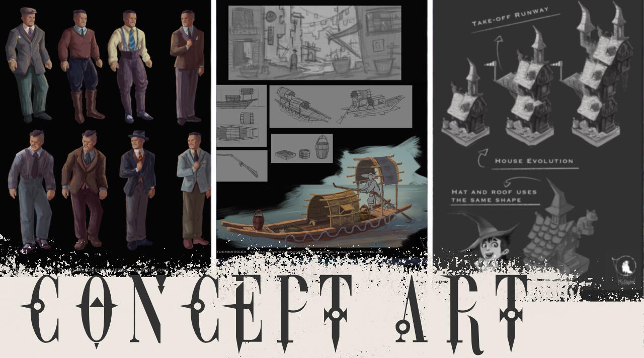 Concept Art of Carl McRaven